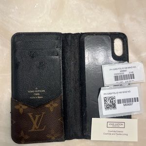 IPhone X Louis Vuitton Portfolio Case
